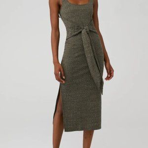 MINKPINK LALEH WAIST TIE MIDI DRESS